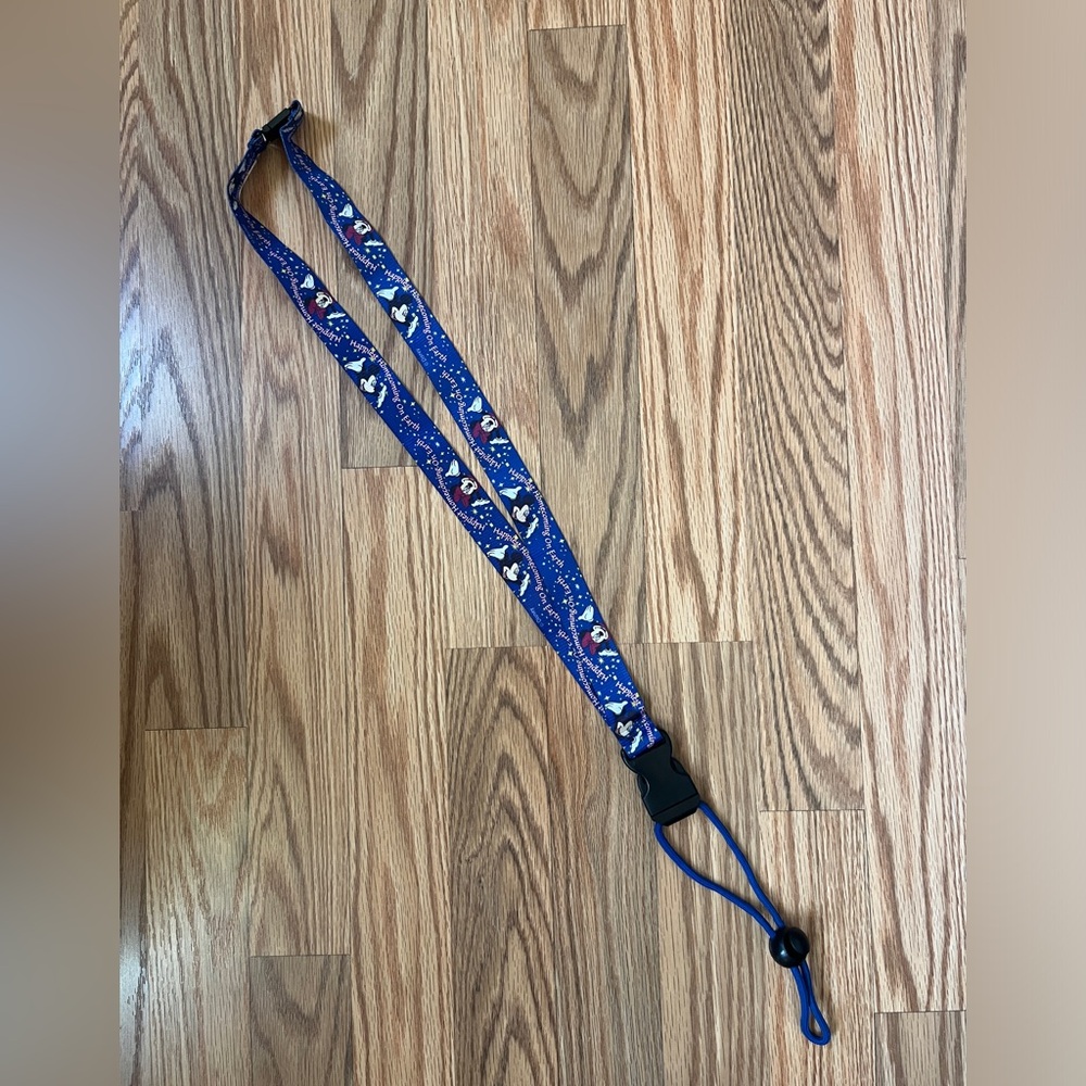 Disney’s Happiest Homecoming On Earth Mickey And Minnie Mouse Lanyard – One Size
